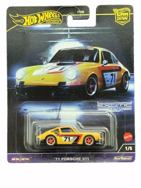 HotWheels Premium 71 Porsche 911 1 5 on Sale