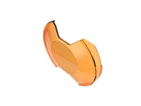 KC HiLiTES SlimLite 6in Light Shield - Spread Beam - Amber Supply