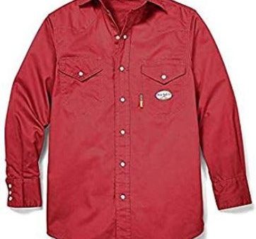 Rasco FR  7.5 oz. FR Light Weight Work Shirts  RR756- Red Supply