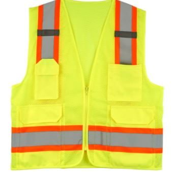 West Chester 47215 Hi Viz Two-Tone Breakaway Safety Vest For Discount