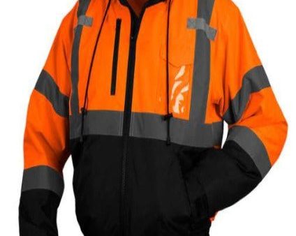 Pyramex RJ3120 Hi Vis Bomber Series Jacket Orange Online Hot Sale